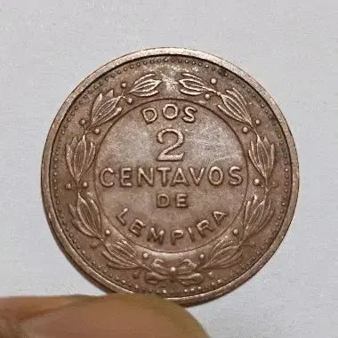 [BUNJANG] 1974 Honduras 2 Centavos Coin / 온두라스 1974년 2센타보 동전(외국주화)235