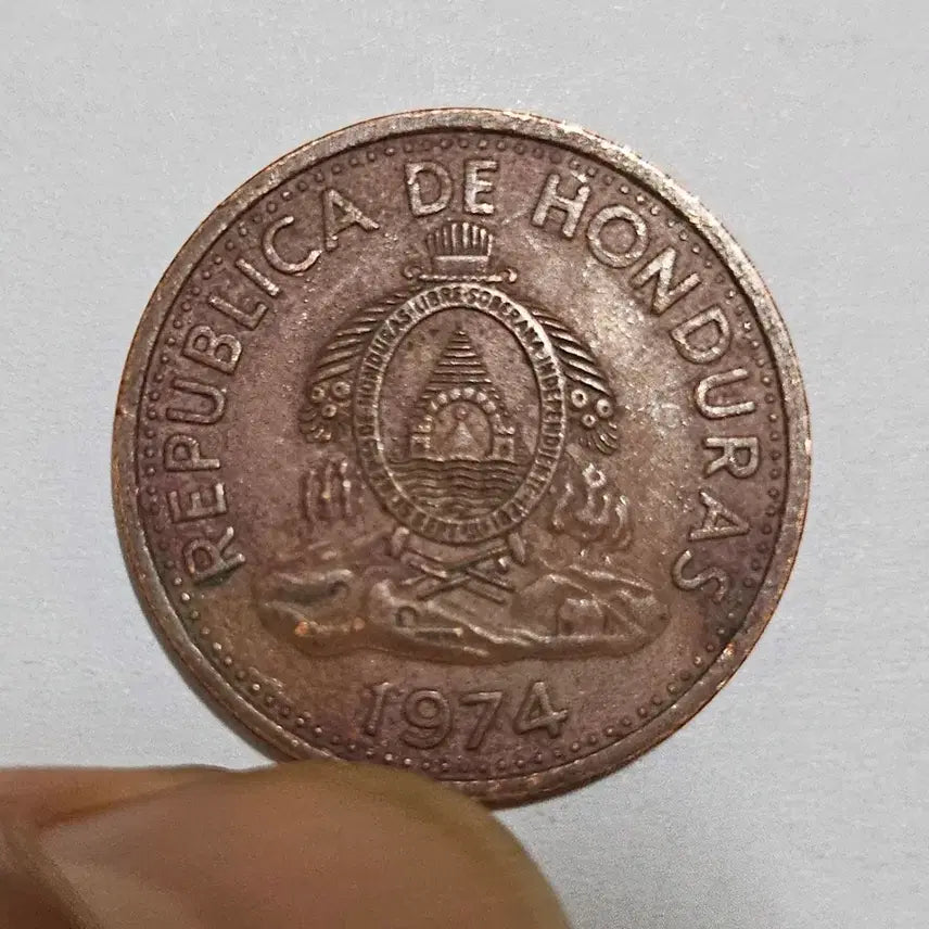 [BUNJANG] 1974 Honduras 2 Centavos Coin / 온두라스 1974년 2센타보 동전(외국주화)235