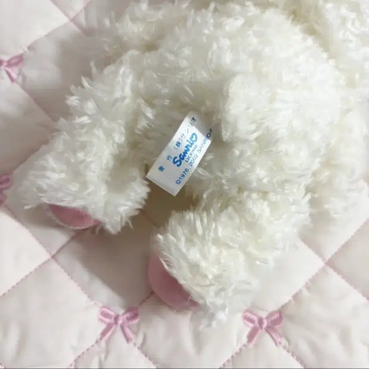 [BUNJANG] Sanrio Hello Kitty Teddy Bear White Ribbon Room Decor / 갸루 히메 방꾸 키티 곰돌이 테디베어 화이트 리본