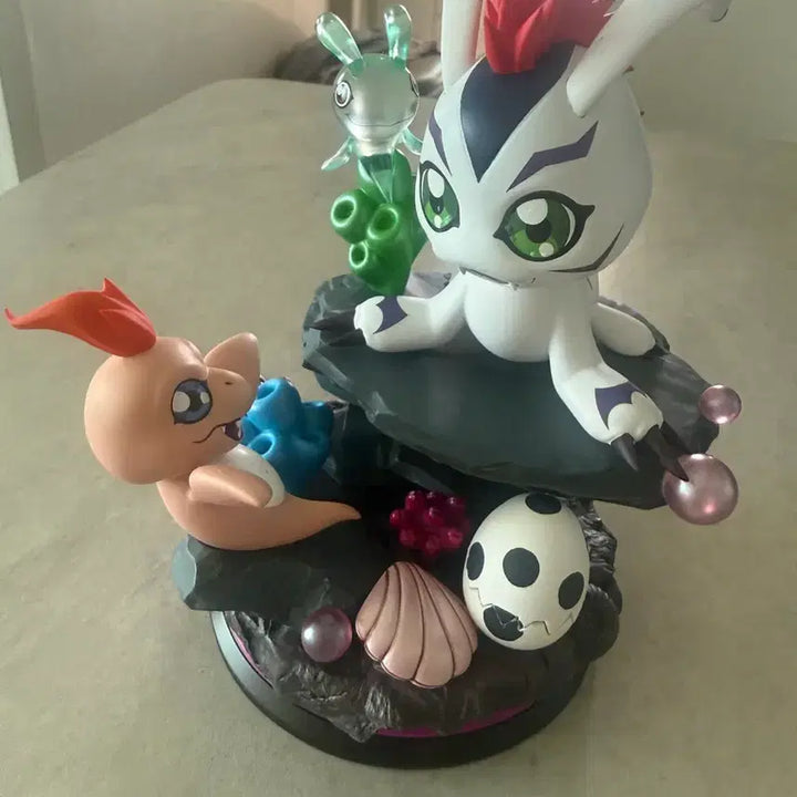 [BUNJANG] Digimon Chuumon Evolution Tree Resin Figure / 디지몬 쉬라몬 진화트리 레진 피규어