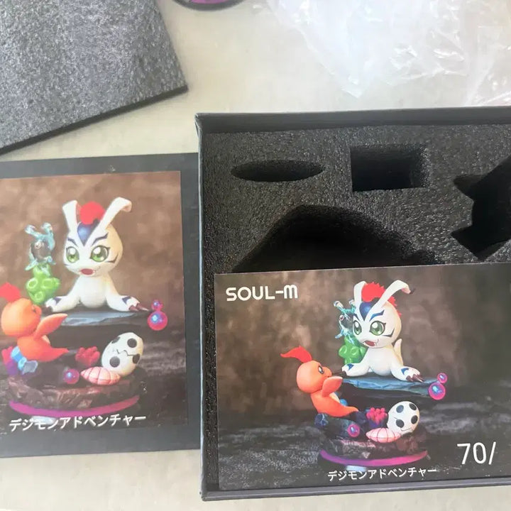 [BUNJANG] Digimon Chuumon Evolution Tree Resin Figure / 디지몬 쉬라몬 진화트리 레진 피규어