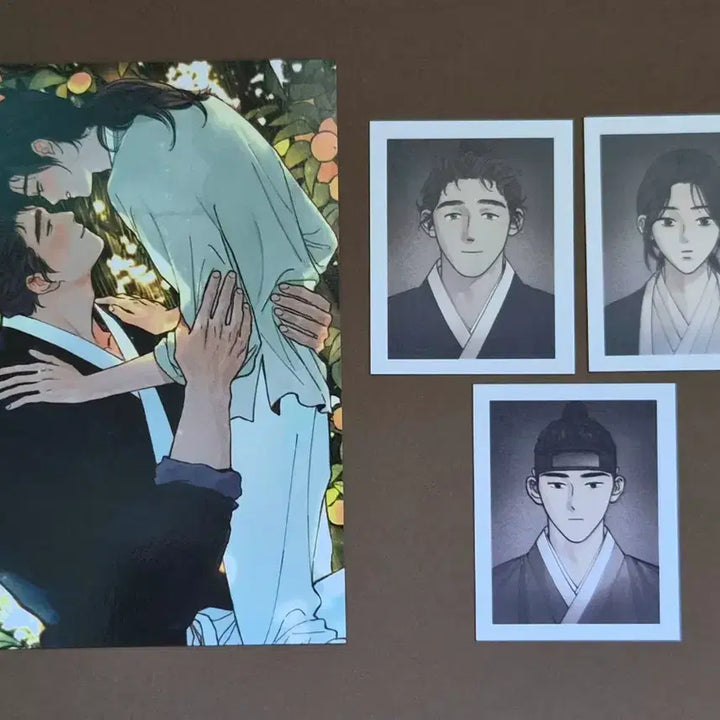 [BUNJANG] Bongchon Gaksi Illustration &amp; ID Photo Bundle / 봉촌각시 일러스트, 증명사진 일괄 양도 BL 굿즈