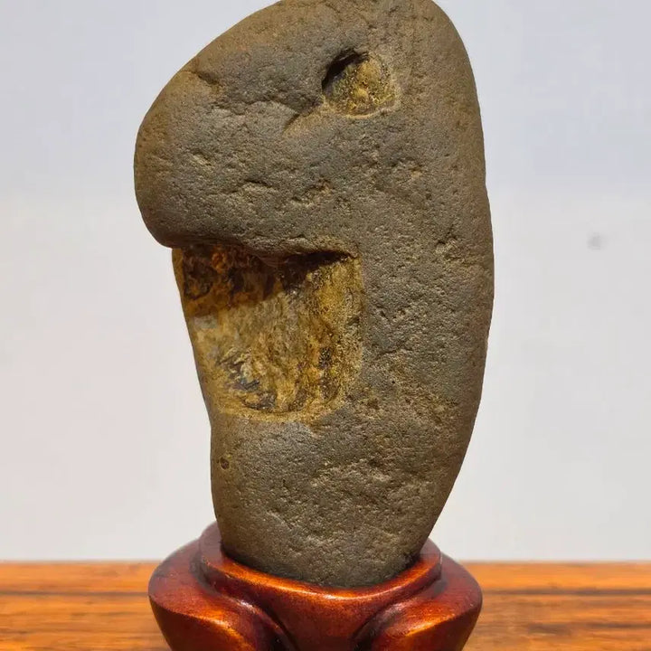 [BUNJANG] Namhae Interpretation Stone SuSeok with Smiling Face / 26090809 함박 웃음을 짓고 있는 남해 해석 인상석 수석 팝니다