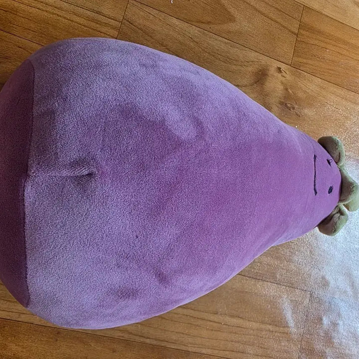 [BUNJANG] Large Eggplant Plush Toy - Purple / 대형 가지 봉제인형 보라색 야채 인형