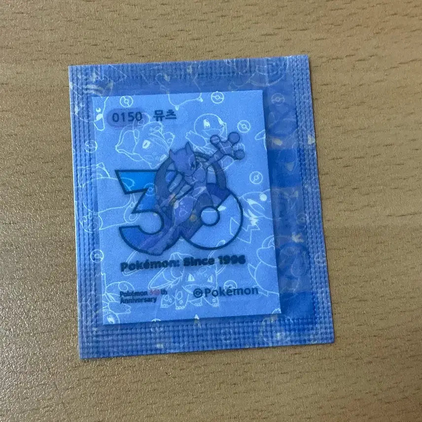 [BUNJANG] Pokemon 30th Anniversary Mewtwo Sticker / 포켓몬 30주년 뮤츠 띠부실