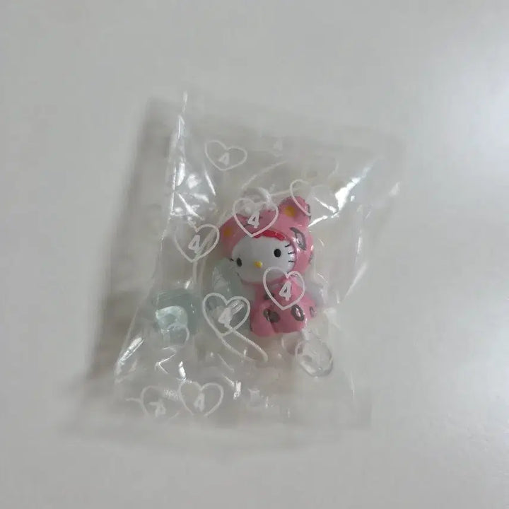 [BUNJANG] Sanrio Classic Kitty String Strap Kitty Animal Figure Pink Panther / 고전키티 줄줄이 스트랩 키티동물 피규어 핑크표범
