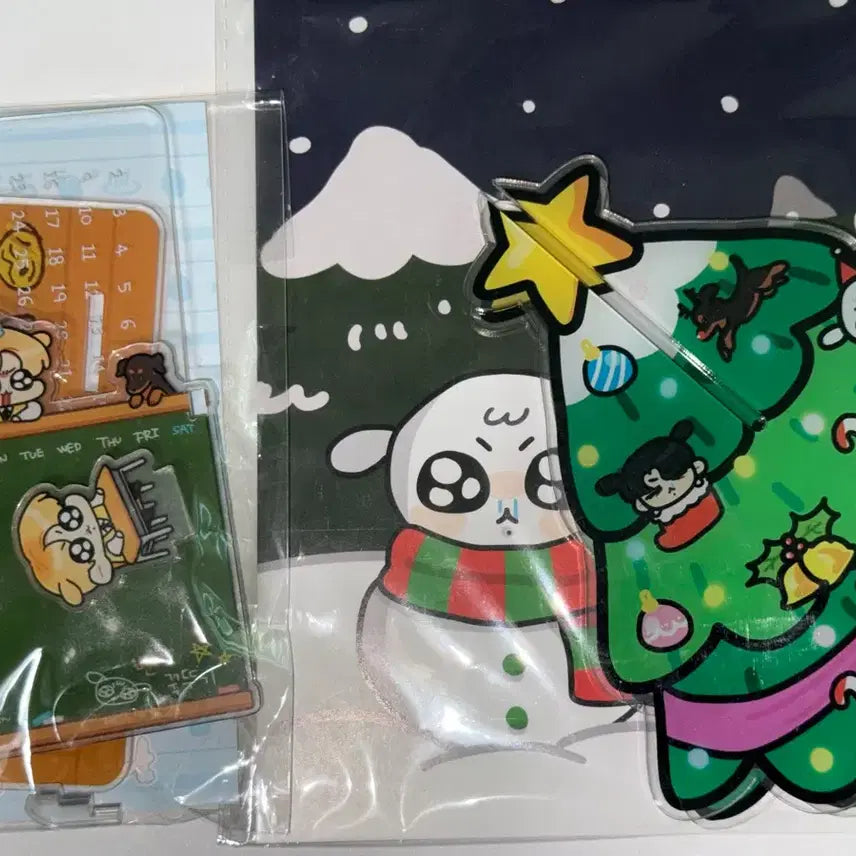 [BUNJANG] Jungkook Kkuggi Acrylic 2 Types Bundle Set / 정국 꾹뚜기 아크릴 2종 일괄
