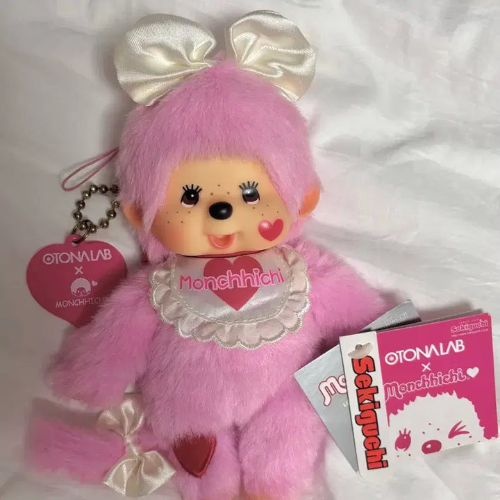 [BUNJANG] Monchhichi Otonarabo Pink Doll / 몬치치 오토나랩 핑크