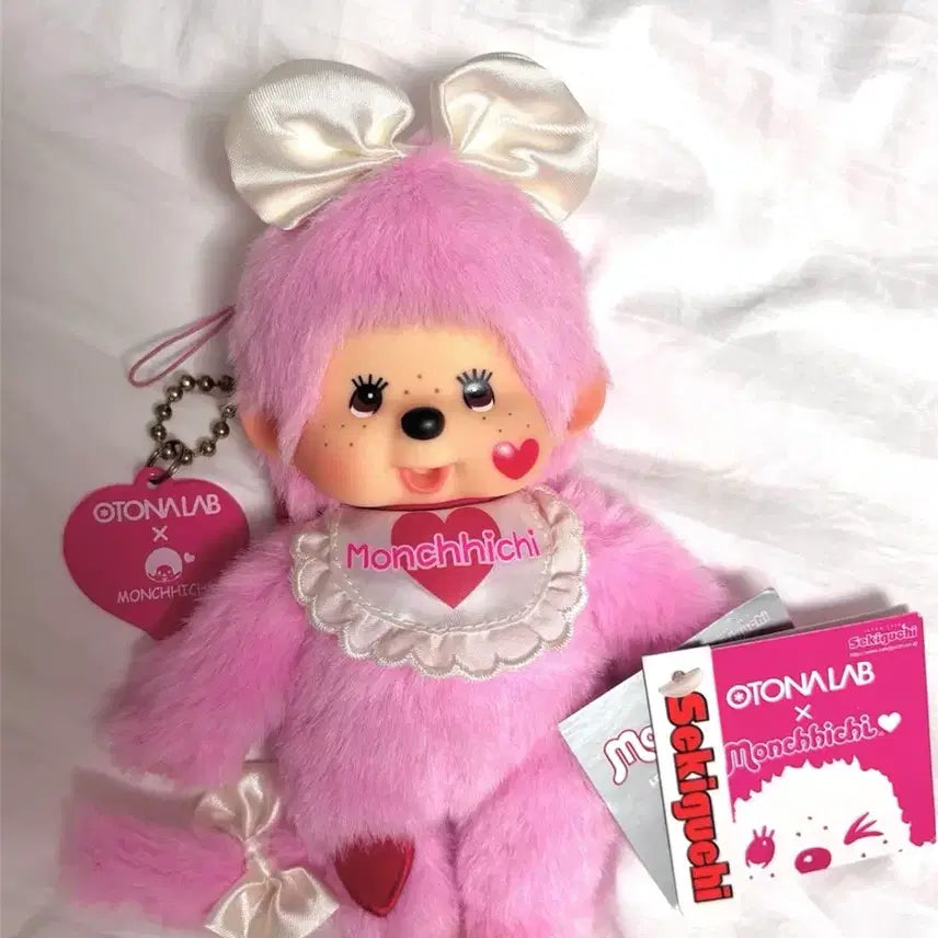 [BUNJANG] Monchhichi Otonarabo Pink Doll / 몬치치 오토나랩 핑크