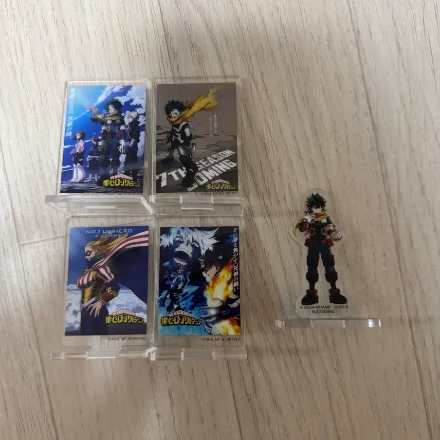 [BUNJANG] My Hero Academia Bundle Set Posters Acrylic Standee Izuku / 일괄) 나의 히어로 아카데미아 포스터 아크릴 스탠드 미도리야