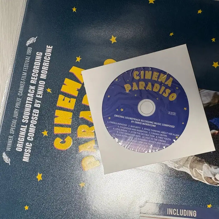 [BUNJANG] Cinema Paradiso OST LP + CD Set / 시네마 천국 OST LP+CD
