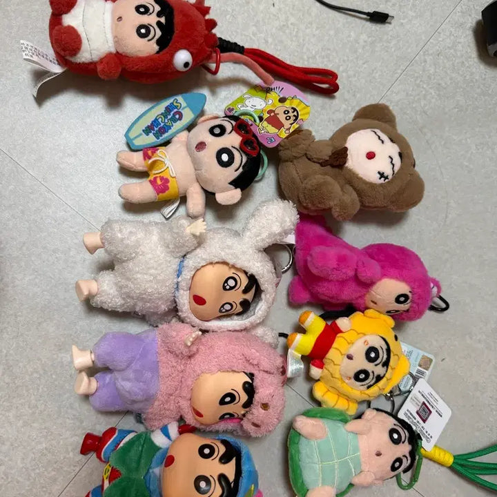 [BUNJANG] Crayon Shin-chan Doll Set / 짱구는 못말려 인형 세트