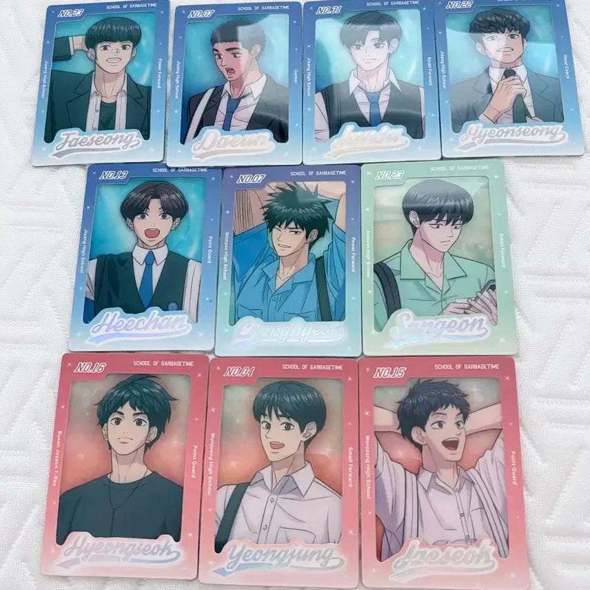 [BUNJANG] Garbage Time Official Popup Photocard Bundle Set / 가비지타임 공식 팝업 포카 일괄