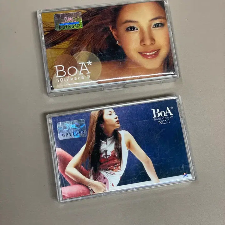 [BUNJANG] BoA 1st &amp; 2nd Album Cassette Tape Set / 보아 BoA 1집 , 2집 카세트 테이프 세트