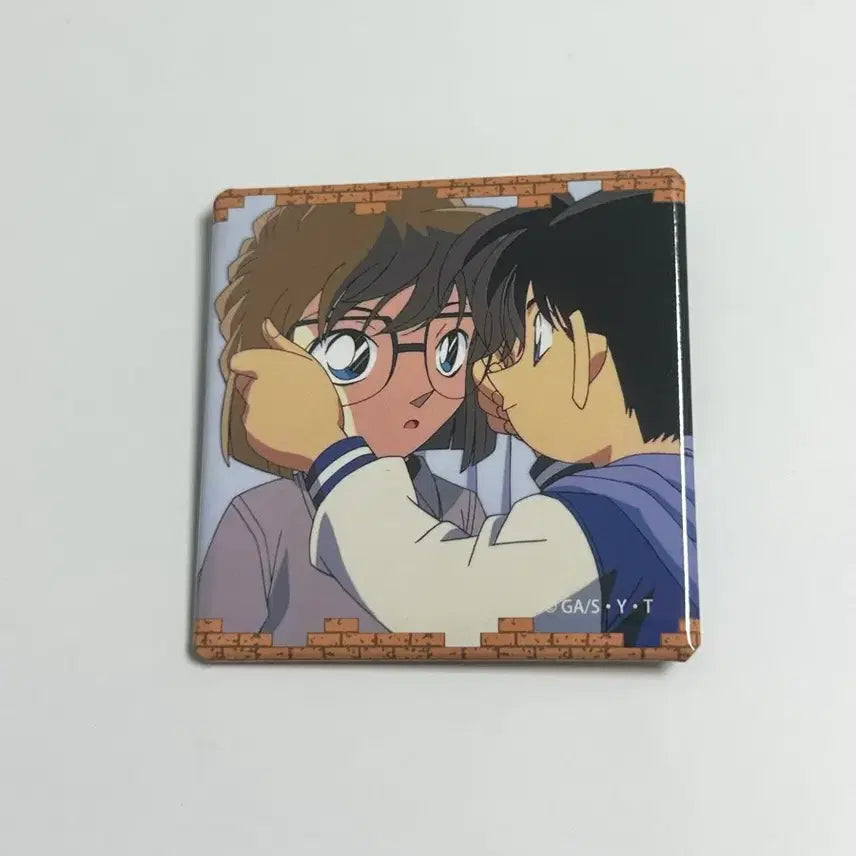 [BUNJANG] Detective Conan Ai Haibara Square Can Badge / 코난 하이바라 사각 캔뱃지