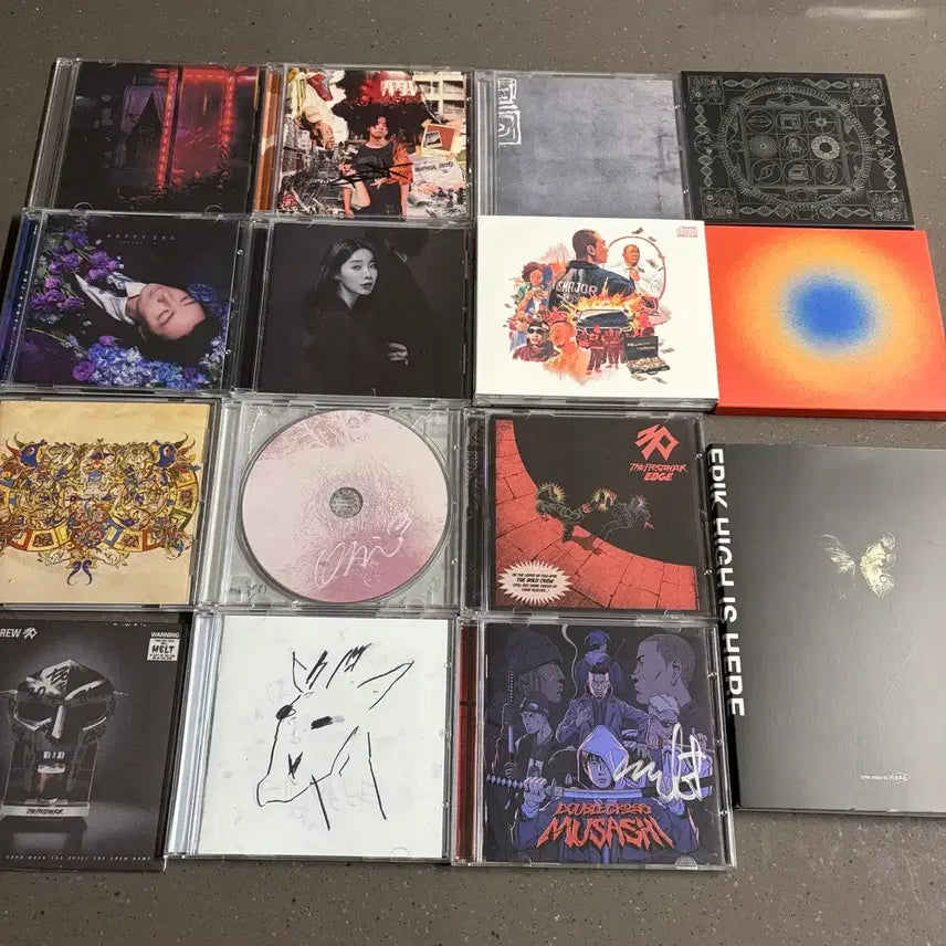 [BUNJANG] Various Korean Hip-Hop Artists CD Bundle Set / 국힙 앨범 CD 힙합 뱃사공 에픽하이 선진 쿤디판다 손심바 서리 오하이오래빗 버벌진트 김심야 딥플로우 JJK 테이크원 김태균