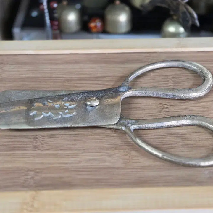[BUNJANG] Brass Yeot Scissors Antique / 황동 엿가위