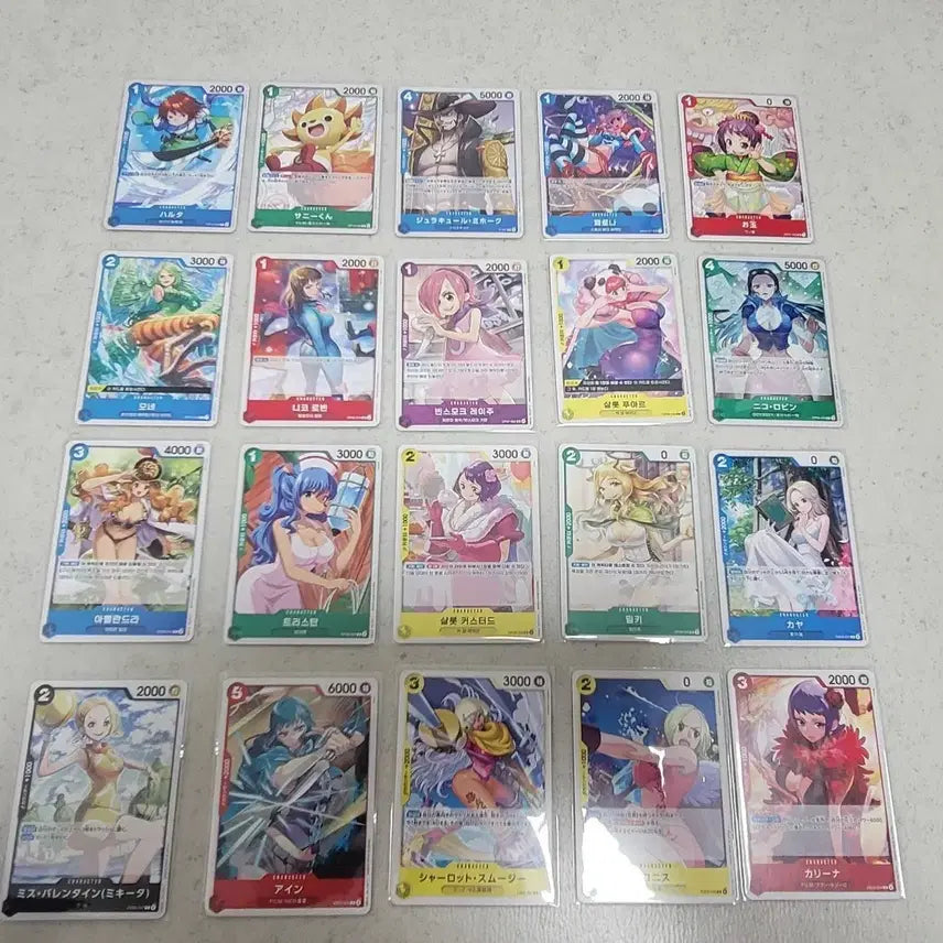 [BUNJANG] One Piece Card Bundle (Excluding Hit Cards) / (힛카드만 빼고)  일반 원피스 카드 일괄 판매 판매합니다
