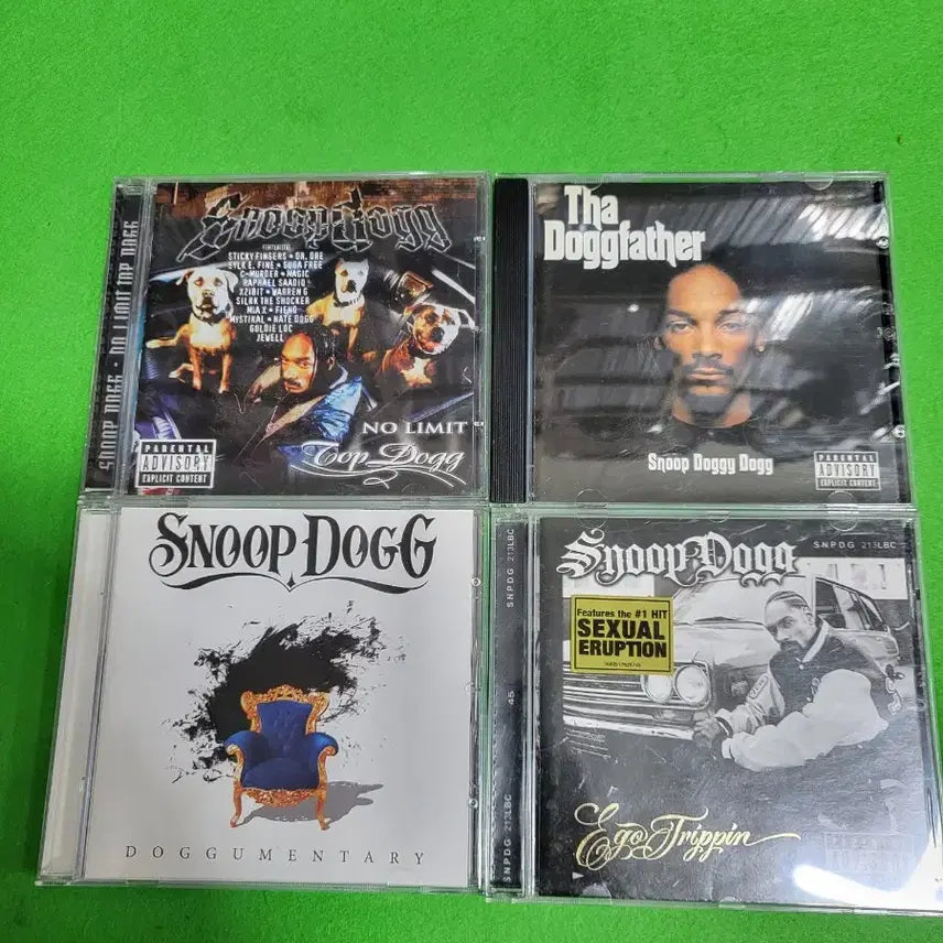 [BUNJANG] Snoop Dogg Hip Hop CDs (9 Disc Bundle) / -CD- 힙합 스눕 덕(SNOOP DOGG) 음반 CD 9장,
