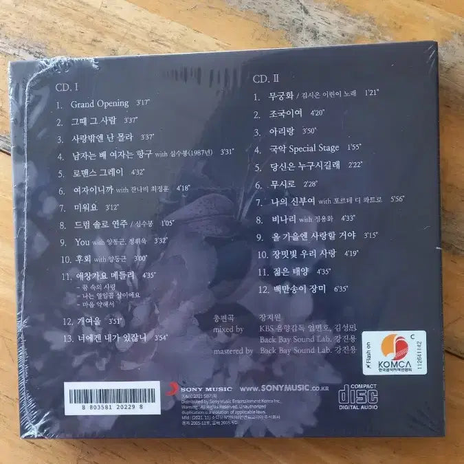 [BUNJANG] Shim Soo-bong - Bloom, Korea Live (2CD) / 심수봉 - 피어나라 대한민국 Live (2CD)