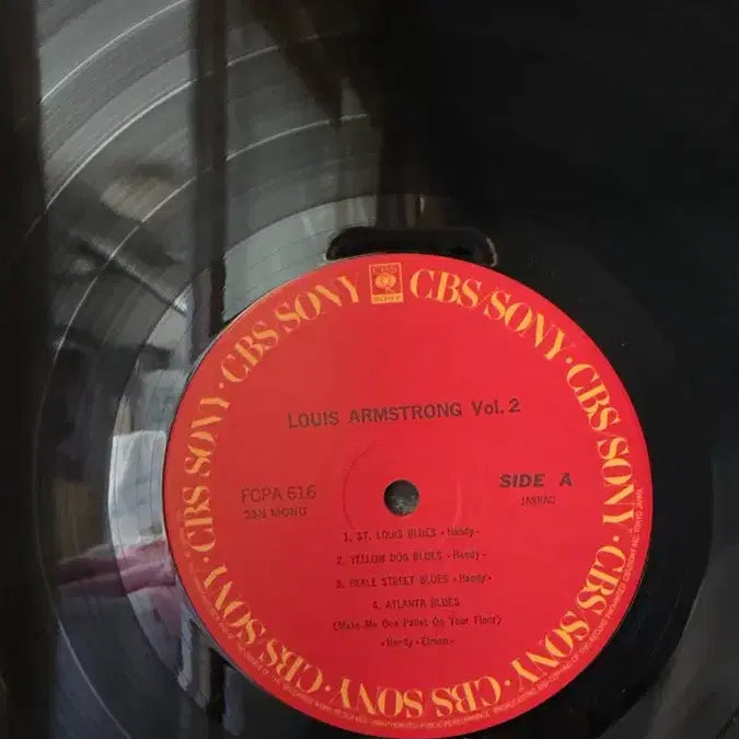 [BUNJANG] Louis Armstrong Vol. 2 Jazz LP (Mint Condition) / (재즈 LP,루이암스트롱,민트급알판)Louis Armstrong Vol.2