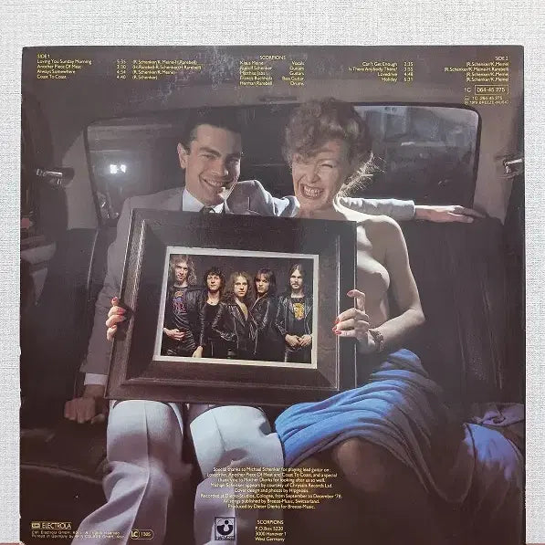 [BUNJANG] Scorpions "Always Somewhere" Lovedrive Vinyl Record (1979 Germany Original Press) / Scorpions " Always Somewhere "