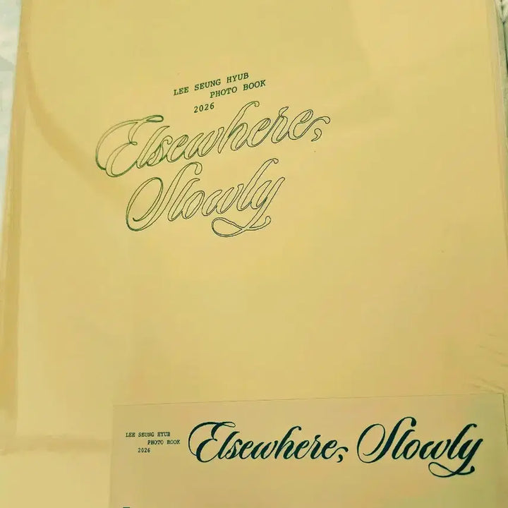 [BUNJANG] N.Flying Lee Seung Hyub [Elsewhere] Version Photobook (Sealed) / 엔플라잉 이승협 포토북 [Elsewhere] 버전 미개봉