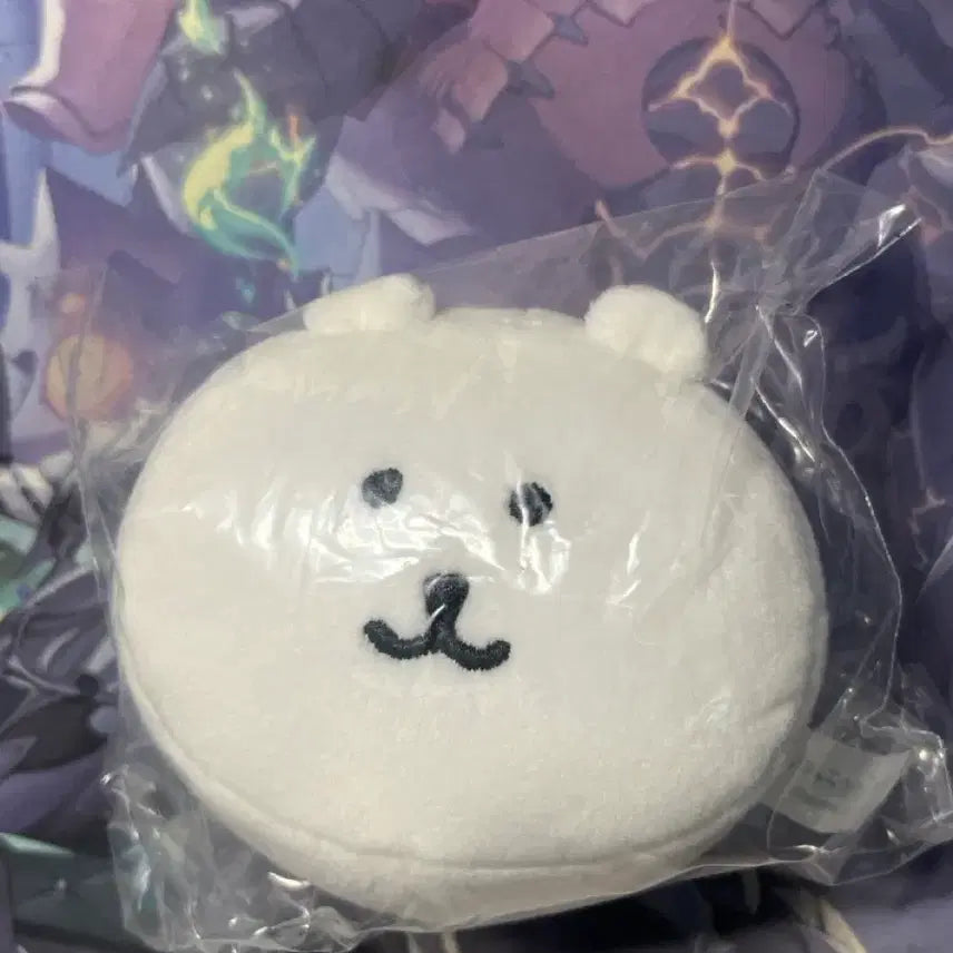 [BUNJANG] Nongdamgom Face Mascot Plush Keychain / 새상품) 농담곰 페이스 마스코트 인형 키링