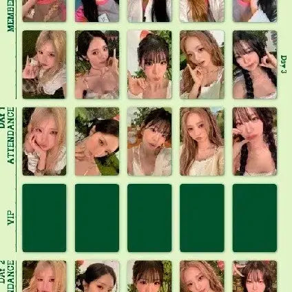 [BUNJANG] Fromis_9 Tomorrow Glow Concert Photocard Bundle Set / 프로미스나인 투머로우글로우 콘서트 첫중막콘 포카 9종 45장 세트 일괄 양도