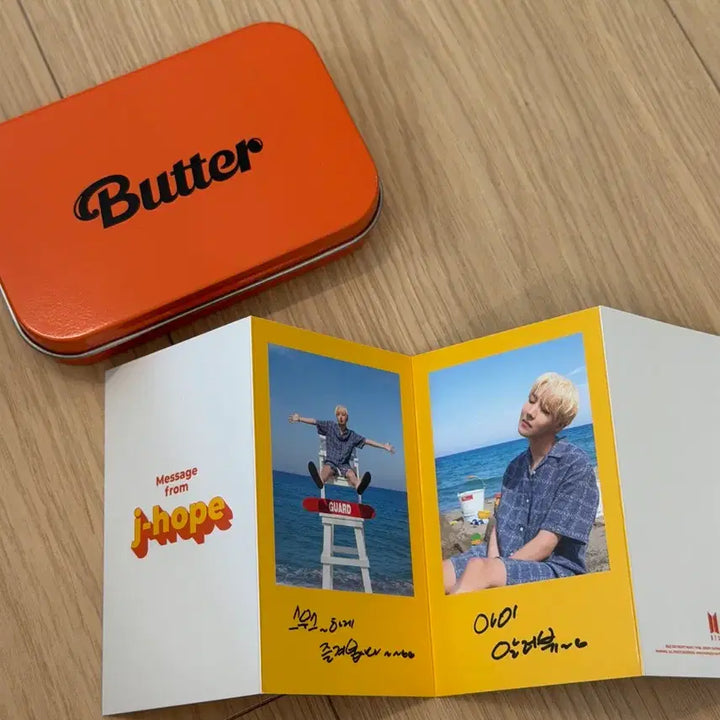 [BUNJANG] BTS J-Hope Message Photocard / bts 방탄소년단 버터 제이홉 메시지 포토카드