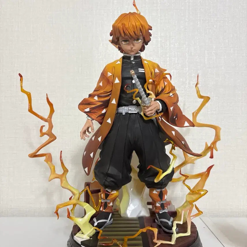 [BUNJANG] Demon Slayer Zenitsu Agatsuma Resin Statue / 귀멸의 칼날 Yygk 젠이츠 레진 (zayico)