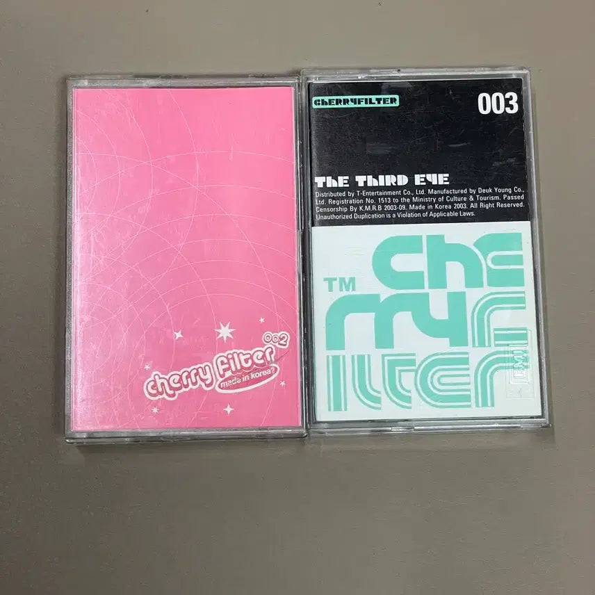 [BUNJANG] Cherry Filter 2nd &amp; 3rd Album Cassette Tape Bundle Set / 체리필터 2집, 3집 카세트 테이프 일괄판매