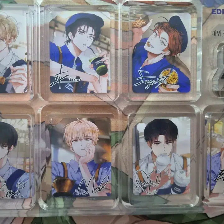 [BUNJANG] Demutjueg Ediya Collaboration Acrylic Block Bundle Set / 데못죽 이디야 콜라보 아크릴블럭 (일괄)