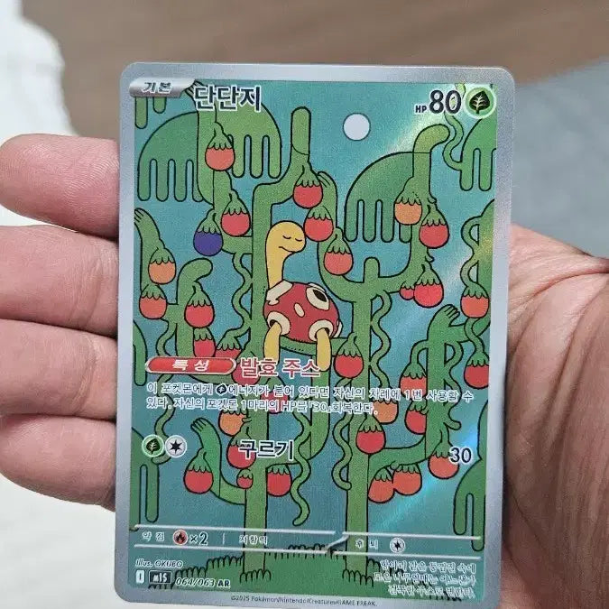 [BUNJANG] Pokemon Card Golem AR Card / 포켓몬카드 단단지 AR 카드 팝니다
