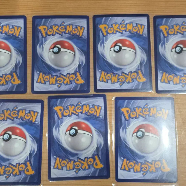 [BUNJANG] Pokemon Eeveelutions Card Bundle Set (7 Cards) / (포켓몬) 중판 이브이즈카드 7장 일괄