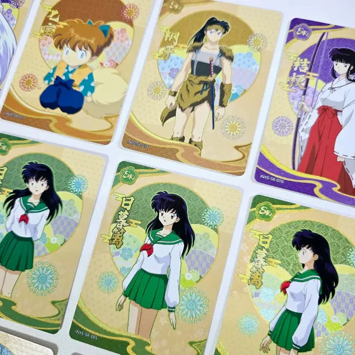 [BUNJANG] KAYOU Inuyasha Card 18-Card Bundle Set / 카유 이누야샤 카드 18장 일괄