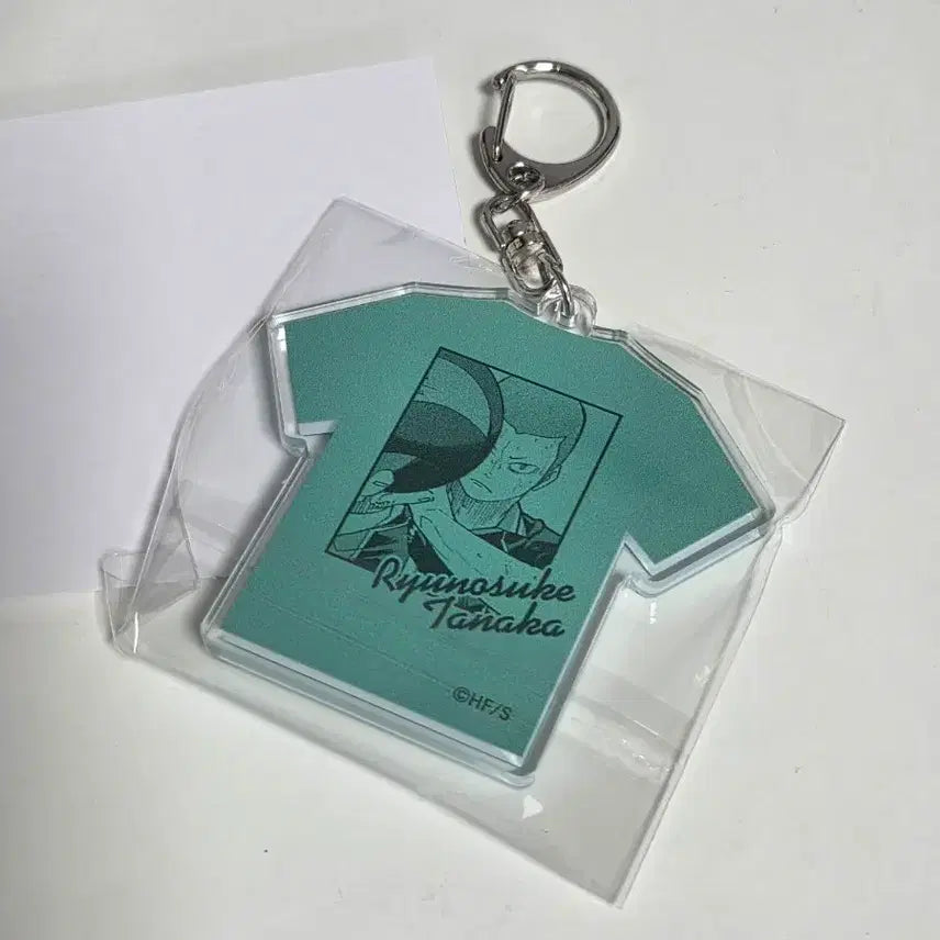 [BUNJANG] Haikyuu Tanaka Ryunosuke Original Art Acrylic Keychain / 하이큐 타나카 류노스케 티셔츠 원화 아크릴 키링