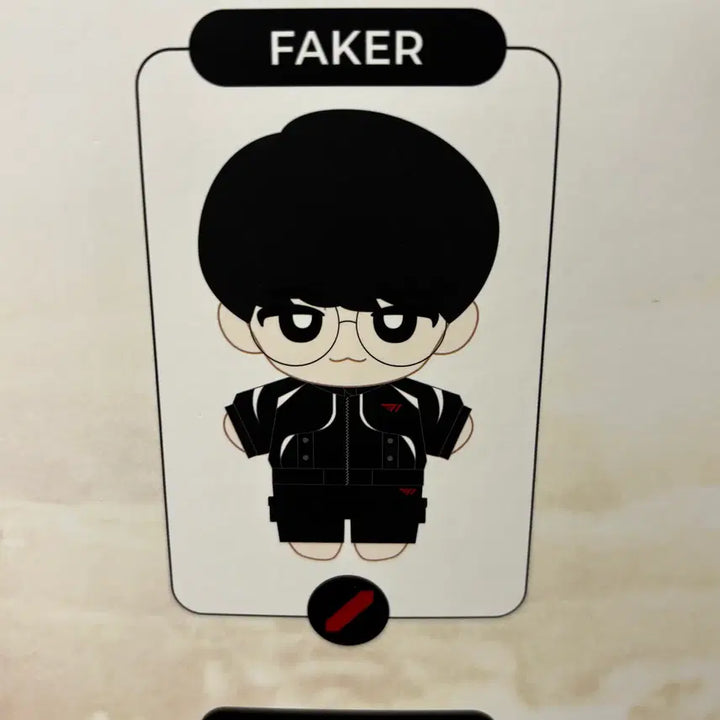 [BUNJANG] Faker 20cm Doll (Photocard Included) / 20cm 인형 페이커 (포토카드 O)