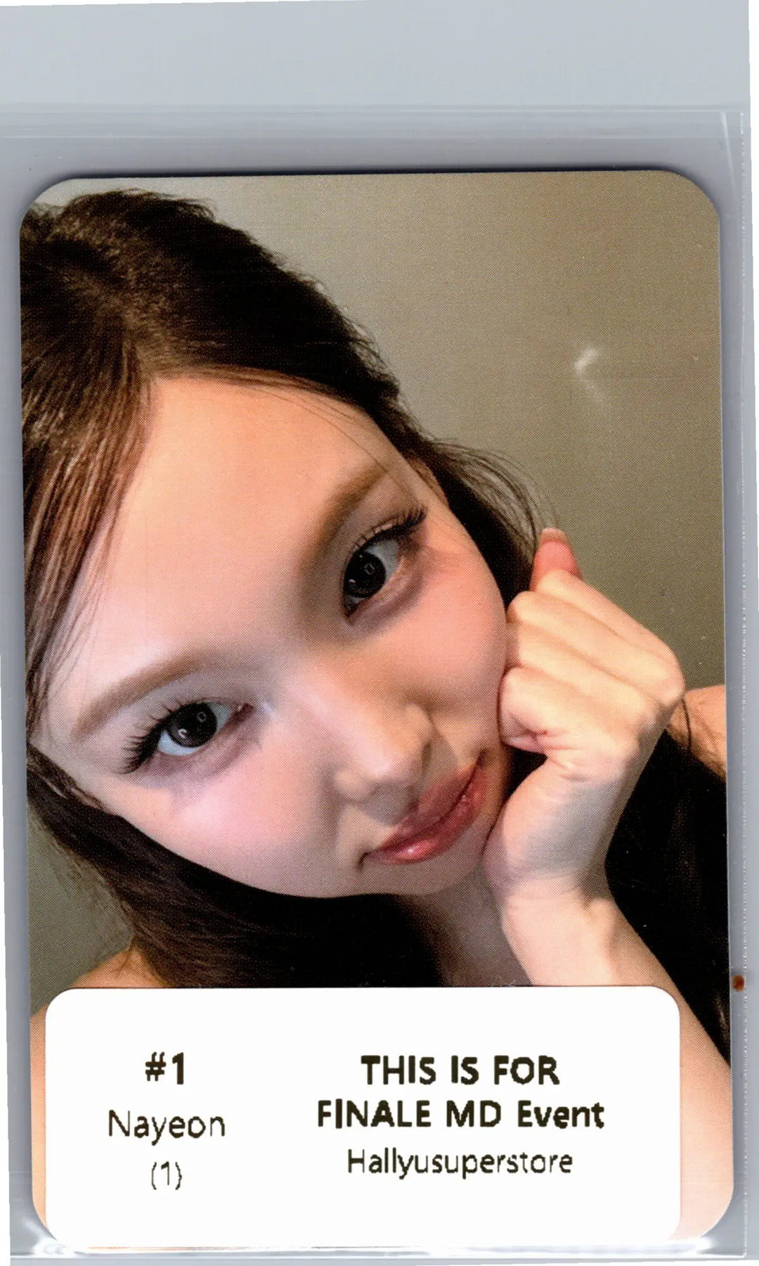 TWICE - <THIS IS FOR> WORLD TOUR FINALE in SEOUL POP-UP Store MD Event Photocard [26.07.03]