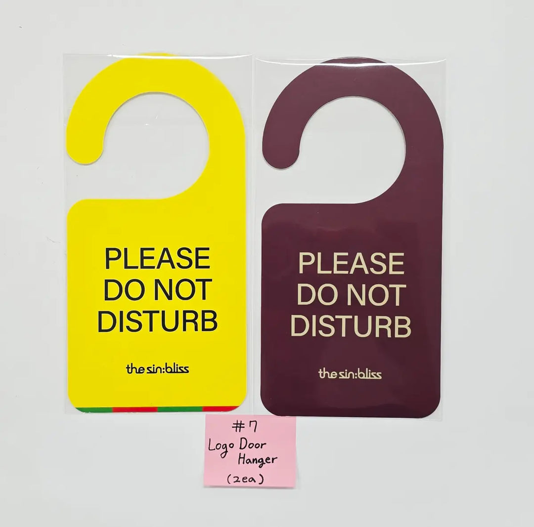 ENHYPEN "THE SIN : BLISS" - Weverse Shop Lucky Draw Event Photocard, Logo Door Hanger [26.08.21]