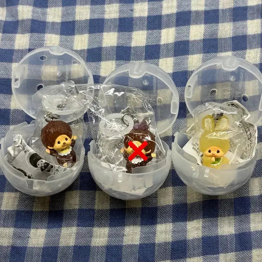[BUNJANG] Monchhichi Chimuutan Yellow &amp; Monchhichi-kun Bundle Set / 몬치치 메지루시 치무탄 몬치치군 일괄