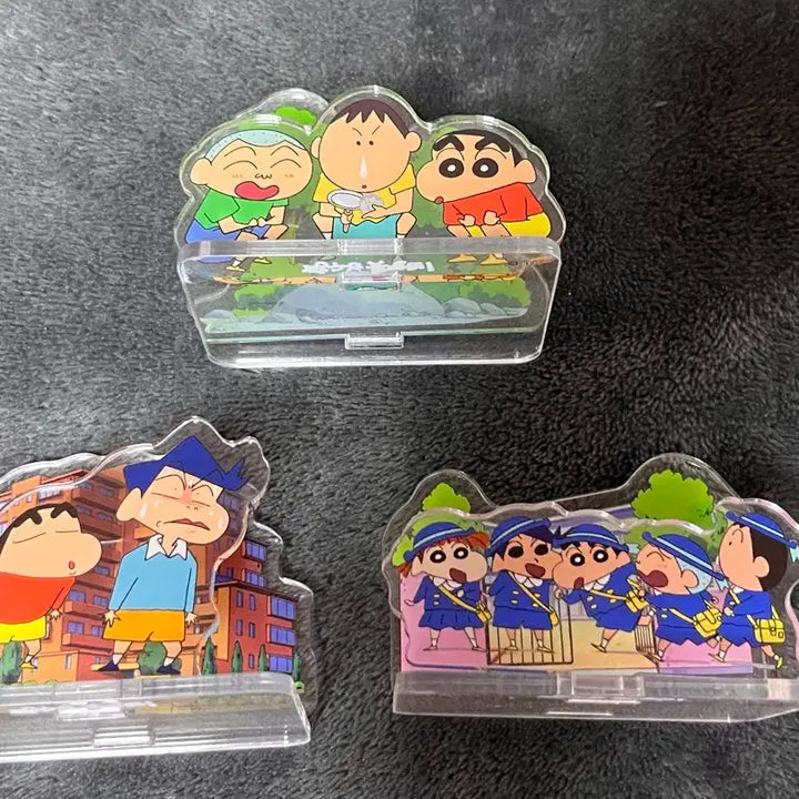[BUNJANG] Crayon Shin-chan Acrylic Standee Bundle / 짱구는 못말려 아크릴 3개 일괄