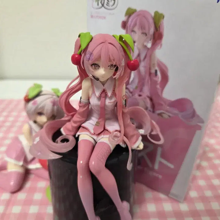 [BUNJANG] FuRyu Sakura Miku Noodle Stopper Figure 2026 / 미개봉)사쿠라 미쿠 후류 누들스토퍼 2026 미소녀