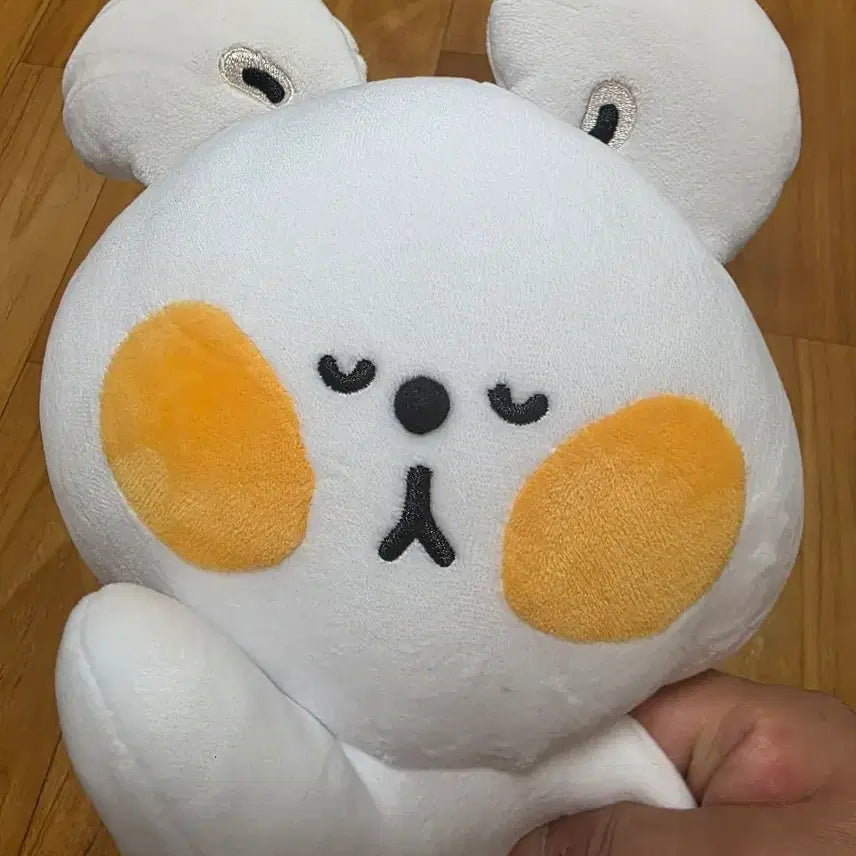 [BUNJANG] Large White Bear Plush Doll / 대형 하얀 곰 캐릭터 봉제인형
