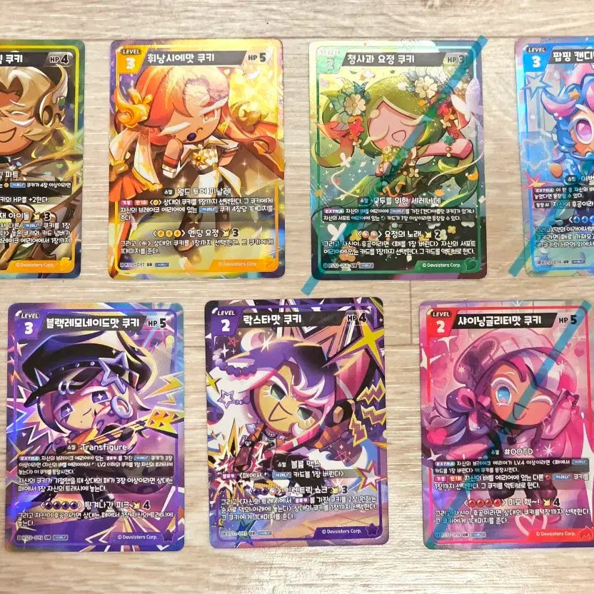 [BUNJANG] Cookie Run Braveours Series 12 SR UR SEC Cards / 쿠키런 브레이버스 12탄 SR UR SEC 카드 판매 양도합니다.