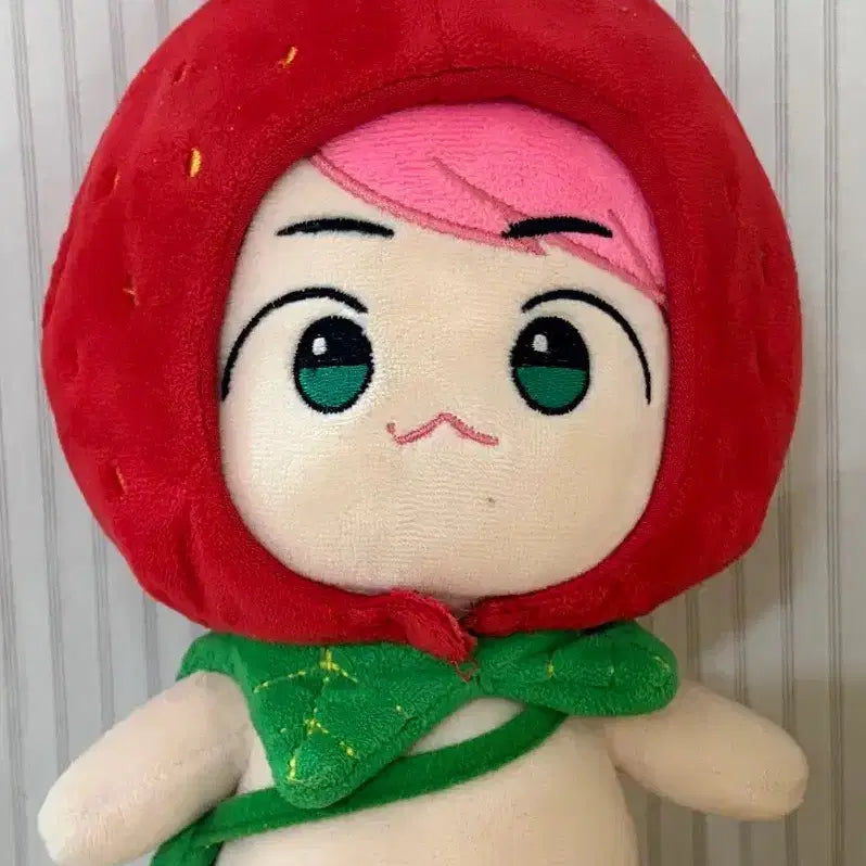 [BUNJANG] Baekhyun Strawberry Doll (Unofficial Goods) / 백현 딸기 인형 (비공굿)