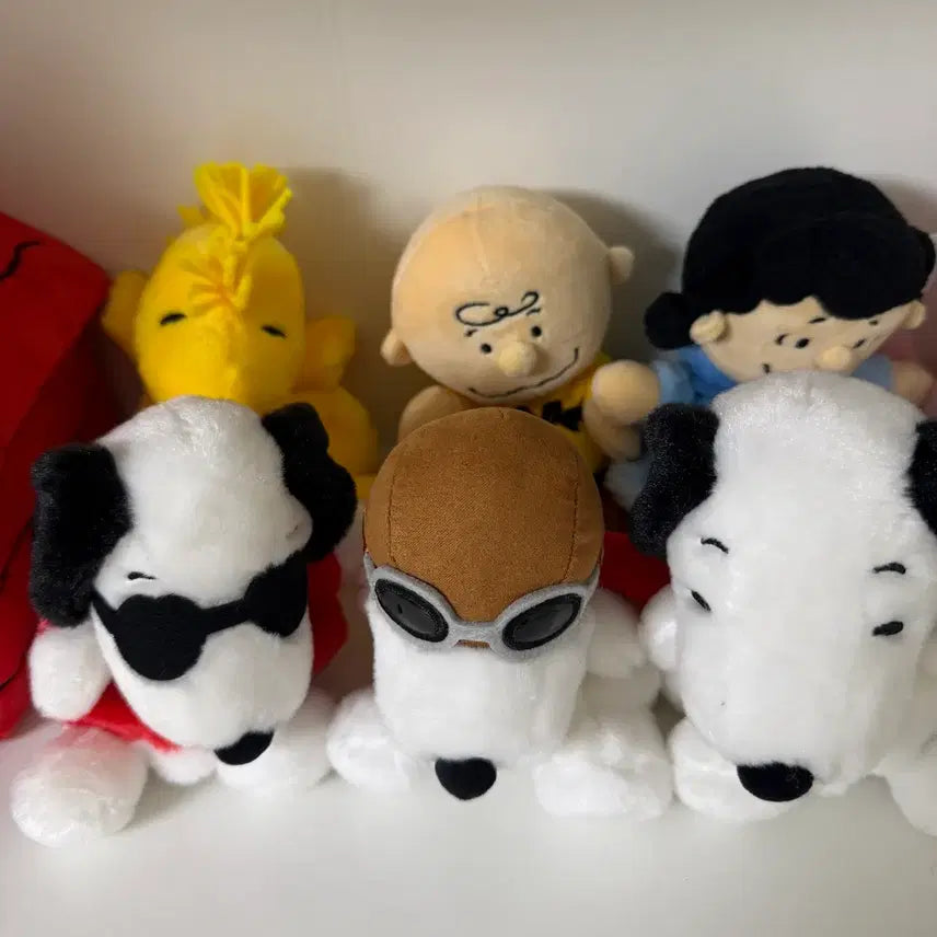 [BUNJANG] Peanuts Snoopy Doll Set / 피너츠 스누피 인형 세트
