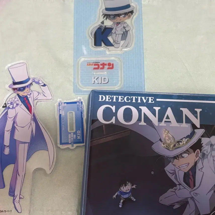 [BUNJANG] Detective Conan Kaito Kid Goods Bundle Set / 명탐정 코난 괴도키드 굿즈 일괄 판매합니다!