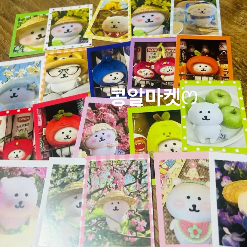 [BUNJANG] Nongdamgom Photocard Set / 농담곰 포토카드 포카 세트
