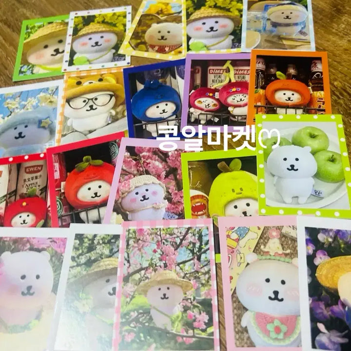 [BUNJANG] Nongdamgom Photocard Set / 농담곰 포토카드 포카 세트
